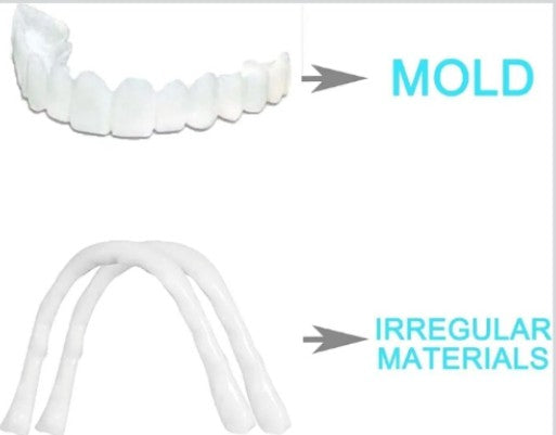 Instant and Confident on Smile Fit Flex Cosmetic Teeth Denture Teeth